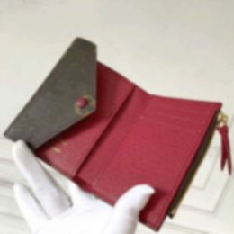 Designer Messenger Bags Zippy Women Wallet Leather Multicolor Coin Purse Short Polychromatic Lady Card Holder Mini Zipper Pocket