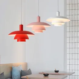 Pendant Lamps Danish Design LED Art Light Multicolor Umbrella PH5 Hanging Chandelier Living Dining Room Restaurant Lustre Lamp