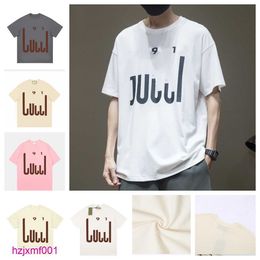 Flle Men's T-shirts 2023 New Mens and Womens T-shirt Short Sleeve Designer Young High Quality Round Neck Street Trend Fashion Top