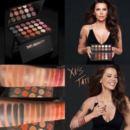 Tati Palette Textured Neutrals Vol 1 Matte Shimmer Glitter 24 Colour Makeup Eyeshadow Palette Pigment Tati Beauty Palette 240124