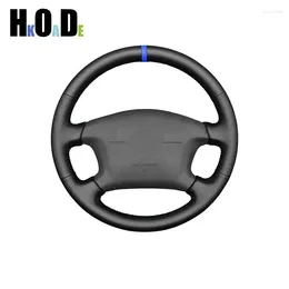 Steering Wheel Covers Car Cover For Toyota 4Runner Camry Corolla Sienna Tundra 1998 1999 2000 2001-2003 DIY Black Artificial Leather