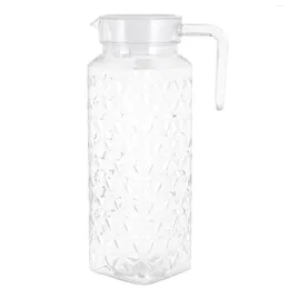 Water Bottles Glasspitchercold Kettle Pitchers Beverage Lidtea Jugs Lemonade Dispensers Night Handle Bottle Iced Drink Clear Fridge Beer