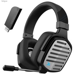 Cell Phone Earphones Gaming Headphone Wireless/Wired Noise Cancelling Headset with Mic17H Long Lasting Game Earphone For Phone And Computer YQ240202