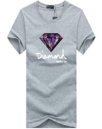 New Summer Mens T Shirts Fashion Mens Designer T Shirts Shortsleeve Printed Diamond Supply Casual Male Tops Tees Tshirt S5XL6846987