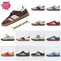 2024 designer shoes Leopard print sammbaity wales bonner Vintage puff Trainer Sneakers fashion anti-skidding university campus 00s Classic Men Women Casual shoes