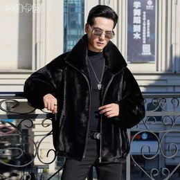 Back Letter Wide Version Large Mens Mink Fur Coat Whole Trendy Designer 6WZ5