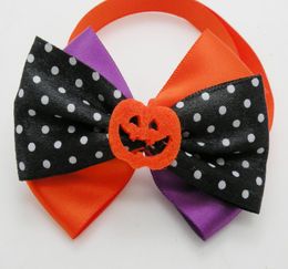50pclot Halloween Christmas Holiday Pet Puppy Dog Cat Bow Ties Cute Neckties Collar Accessories Grooming Supplies P866027025