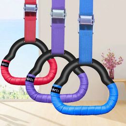 Hanging Ring Home Childrens Horizontal Bar Indoor Adult Pull-up Stretch Fitness Equipment Adjustable Ring Pull Training 240125