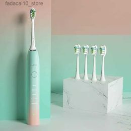 Toothbrush LMN L1 Electric Toothbrush Power Ultrasonic Electric USB Charging Adult Whitening Technology Brush Q240202