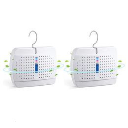 Rechargeable Small Dehumidifier HighEfficiency Moisture Absorber For Bedroom Wardrobe And BookcaseEU Plug2PCS Durable 240131