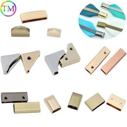 Durable Metal Webbing Tail Clip Buckles For Bags Handbag Belt Corner Screw Protector Clasp Hook DIY Pendant Hardware Accessories 240119