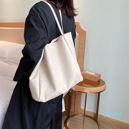 2021 Designer- Women Leather Handbags Large Shoulder Bags Female Black Tote Bags Handbags Bolsa Feminina Bolsos Mujer241Z