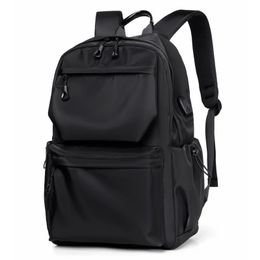Mens Japanese Style Rucksack Waterproof 15.6-inch Laptop Backpack Travel Outdoor Youth Mochila School Bag Business School Day Bag 240202