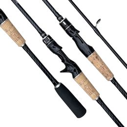 Carbon Fishing Rod 18M 165M ML Fast Spinning Casting 2 Sections Lure Trout Bass Rod 825g 240127