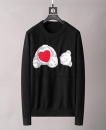 21FW Fall Winter Italy Paris mens Sweaters Letter Love bear angels palm Sweater Crew Neck Pullover High Street Men039s Women05759625