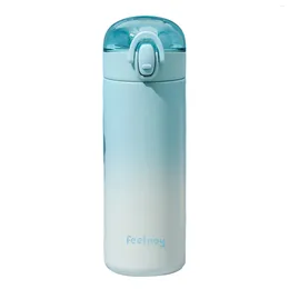 Water Bottles Portable Insulated Bottle BPA Free With Straw Durable Cup For Sports Or Travel