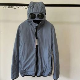 Hoodies Sweatshirts Chrome-r Padded Jacket Winter Thick Men Two Lens Glasses Cp Windproof Coat Goggle Size M-xxl Man Jackets 605