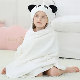 Blankets Children's Bath Towel Baby Beach Kids Blanket Swaddings Hooded With Fashion Cute Animals Panda Dog Raccoon Giraffe