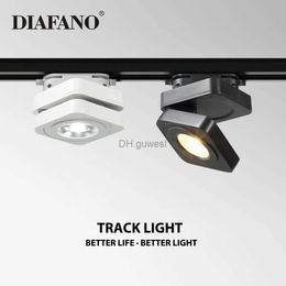 Track Lights 5W/7W/10W Ultra slim LED surface mounted ceiling spot lamp Foldable and 360 degree rotatable background wall track spot light YQ240124