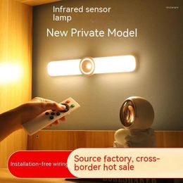 Wall Lamp Motion Sensor LED Light Desk 3 Colours USB Rechargeable Stepless Dimming Hanging Bedroom Night Reading Lamps