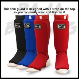 1Pair Universal Knitted Shin Guard Adults Boxing Practise Leg Brace Portable Ankles Protector Sports Gear 240129