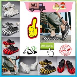 Designer Casual Platform anti-collision headband Slides Slippers Men Woman wear resistant anti Leather soft sandals Flat Summer Beach Slipper Size 40-45