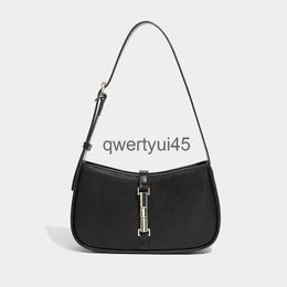 Shoulder Bags Square Black Underarm For Women Luxury Designer andbags And Purses 2024 New In Classic Simple Commuting Ladies SoulderH2422