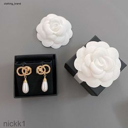 Charm Earrings Bridal Ring Earring Designer for Woman Engagement Lover Stud Wedding Jewellery Brand Lady Pearl Studs Jan 02 1KYV