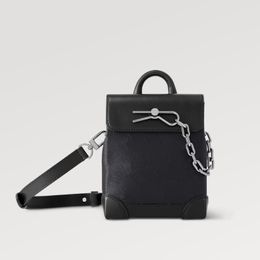 Fashion Cross Body Bag Versatile Womens Bag Chain Needle Decoration Classic Print Design Mini Leather Handbag