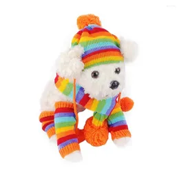 Dog Apparel Festival Strpe Clothes Keep Warm Knitted Winter Clothing Costume Accessories