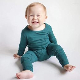 Clothing Sets Bamboo Baby Clothes For Spring Girls Home Sleepwear 1 To 2 3 4 Years Kids Boy Pyjamas Children's Underwear Toddler Costume