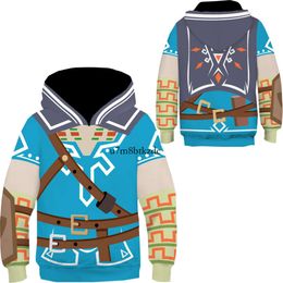 Legend Of Zelda Fashion Hoodie Link Hoodie Set Autumn And Winter Long Sleeved Hoodie Cosplay Costume 115