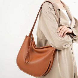 Evening Bags All-Match Women Shoulder Bag Fashion Soft Leather Handbag Crossbody Women's Casual More Pockets For Work