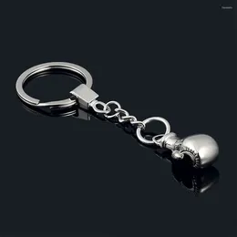Keychains Unisex Exquisite Cute Glove Alloy High Quality Pendant Car Dreamed Key Ring Keychain Boxing Gloves Keyfob