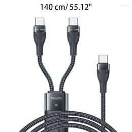 In 1 Fast Charging USB C Cable Charger Phone Type-C Data Sync Cord For Tablet Connector