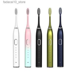 Toothbrush Magnetic Levitation Sonic Electric Toothbrushes Timer Zone Change Reminder USB Rechargeable Tooth Brush with Replacement Heads Q240202