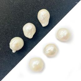 Charms 1pcs Natural Freshwater Pearl Pendant Irregular Shape Button Necklace Making DIY Earrings Accessories Supplies Gifts