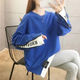 Women's Hoodies Female Casual Sweatshirt Tops Pullovers Women Long Sleeve Zipper Loose Harajuku Streetwear Embroidered Jumper Korean