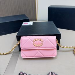designer luxury bag woc fashion women shoulder bag Handbag leather sheepskin cross body bag gold or silver chain Slant shoulder handbags purses Chanells