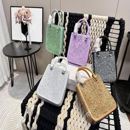 TZ Designer Handbags Diamond bags PETIT SAC PLAT mini Totes Bag Double Handle Handbag Women Shoulder Bags purse Luxurys Crossbody 301k