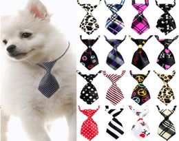 25 50 100 pcslot Mix Colors Whole Dog Bows Pet Grooming Supplies Adjustable Puppy Dog Cat Bow Tie Pets Accessories For Dogs 25004973