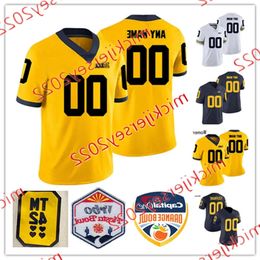 Johnson Will Mike Sainristil Michigan Wolverines Football Jersey Blake Corum Custom Stitched Mens Youth J. Mccarthy Colston Loveland Mich High