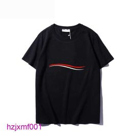 J270 Mens Tshirts Designer t Shirt 2023 Summer Short Sleeve Waves Tees Men Women Lovers Luxury Fashion Senior Pure Cotton High Quality Top Large Size S3x