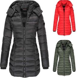 Women Zogaa Parkas Long Hooded Down Jacket Winter Ultralight Down Coats Womens Down Cotton Jacket Womens Jacket