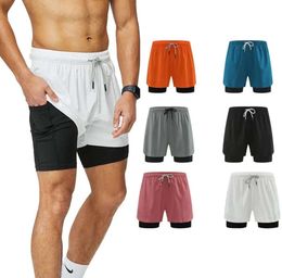 LL Yoga Man Pants Designer Gym Sports Shorts 4XL Large Double Layer Inner Lining with Pockets Quick-Dry Running Shorts Casual Mens Basketball Short Pants 077