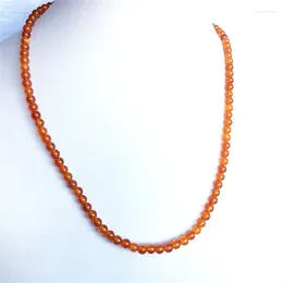 Pendants Brazil Red Agate Necklace Women Natural Stone Jewellery Choker Luxury Girl Gift Fashion Cute Chain