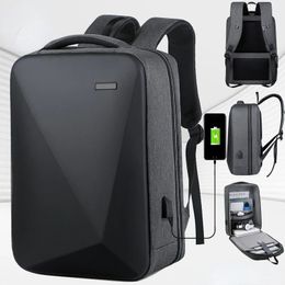 Student backpack laptop backpack 17.3-inch anti-theft and waterproof bag university backpack USB charging mens travel game bag 240202
