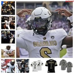 Colorado 2024 Buffaloes Football Jersey 12 Travis Hunter 1 Cormani Mcclain 13 Sav'ell Smalls 22 Demouy Kennedy 38 Brendan Gant 4 Travis High 3