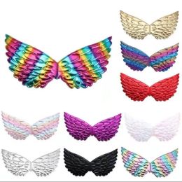 Angel Wings Decor Rainbow Colours Angels children's performance cosplay party props unicorn Wings for Kids Decorate Assembly 0202