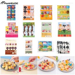 Forks Multistyle Lunch Party Pick Dessert Fork Snack Decoration Cartoon Mini Fruit For Children Toothpick Bento Decorating